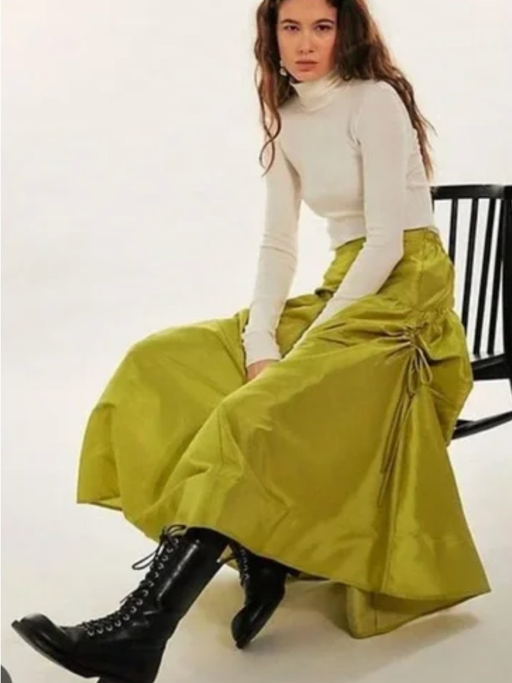 NEW FREE PEOPLE LENTIL SPROUT GREEN EMERY DROP WAIST MIDI
❤️ NWOT - Picture 6 of 7
